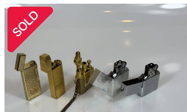 ZIPPO Cartier Mercedes Benz ライターまとめの落札結果